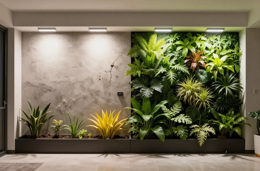 Avoid These 5 Indoor Living Wall Mistakes That Cause Total System Failure Within a Year