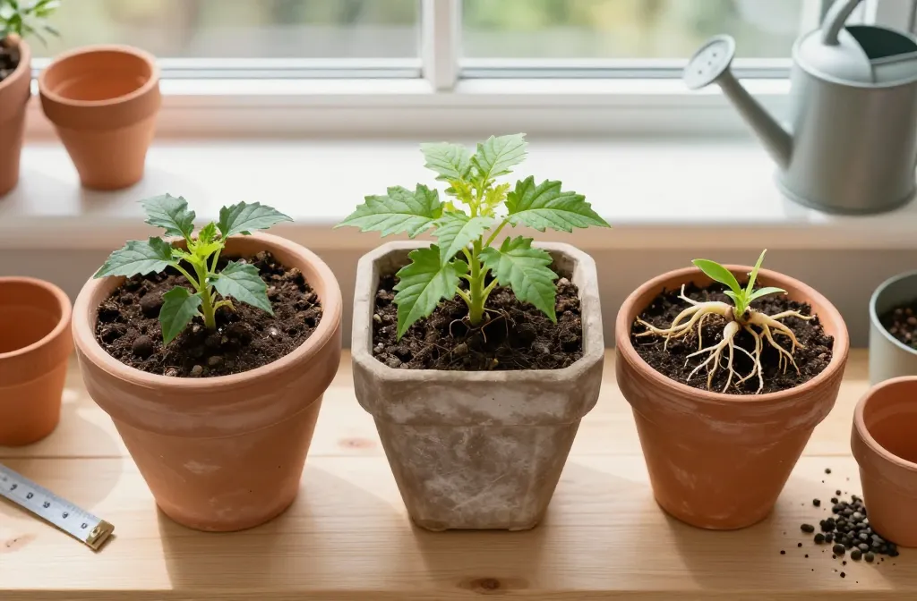 Avoid These 7 Pot Size Mistakes That Stress Container Plants Before You Even Start