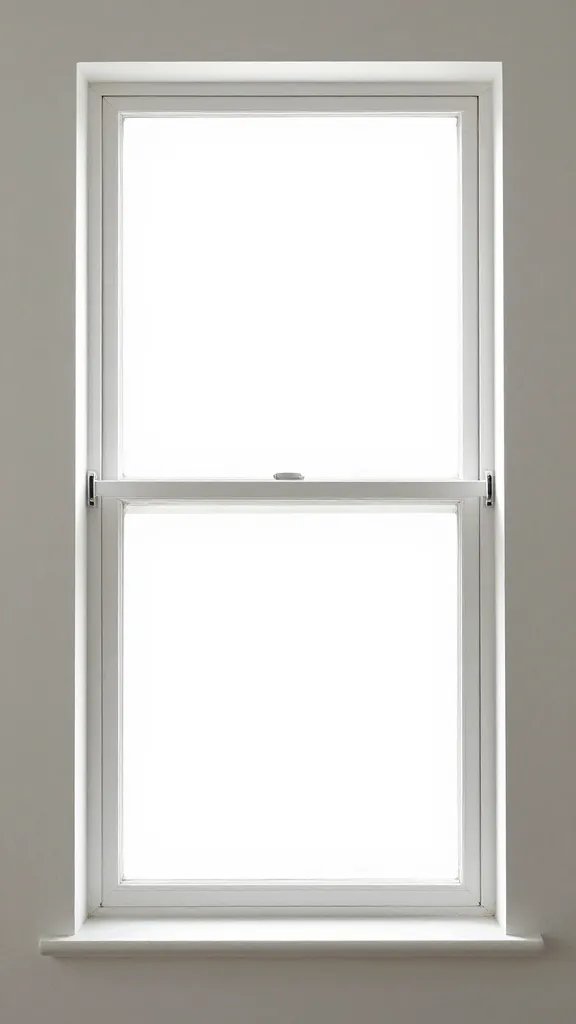 bright east window with one mounted grow bar