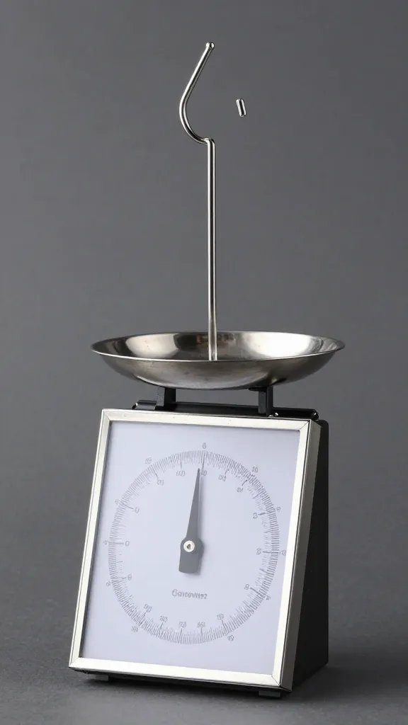 single stainless steel hook scale weighing wet planter