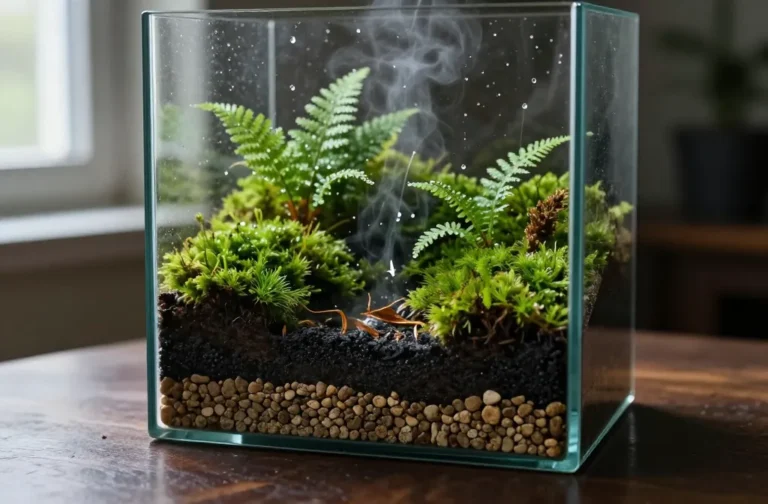 What the Terrarium Drainage Layer Actually Does (Most Guides Get This Wrong)