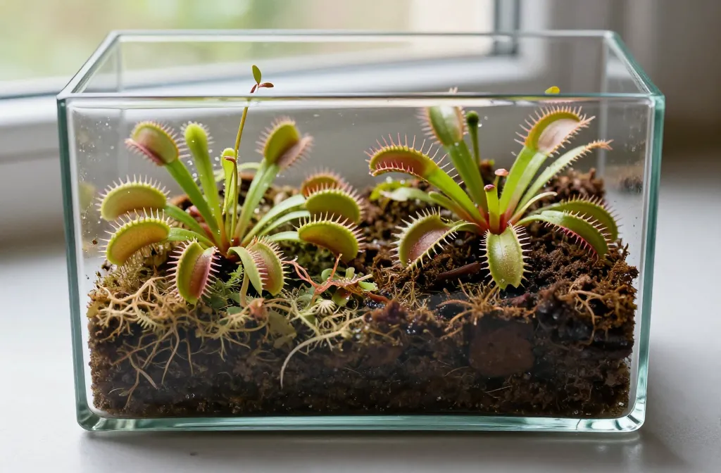 Sphagnum Moss Vs Peat Moss for a Carnivorous Plant Terrarium — Ph, Water Retention and Root Health Showdown