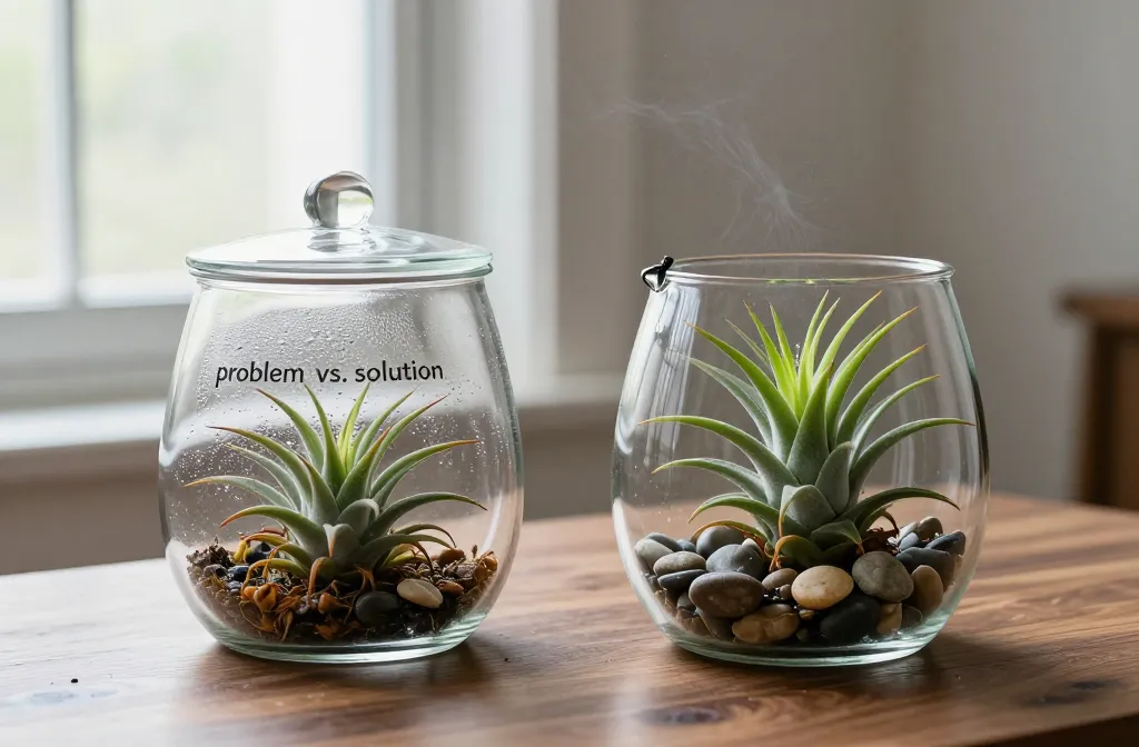 Stop the Stink 6 Reasons Your Air Plant Terrarium Smells — and What Each One Indicates