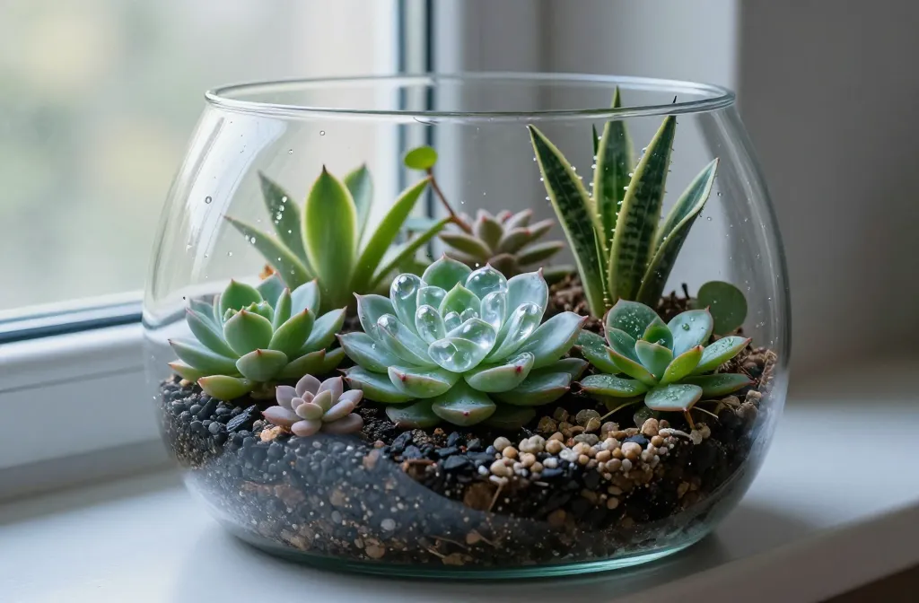 9 Succulent Species That Genuinely Tolerate Low Light in a Terrarium Revealed