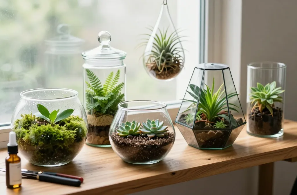 Viral Guide 6 Glass Container Shapes and the Terrarium Type Each One Is Actually Suited for