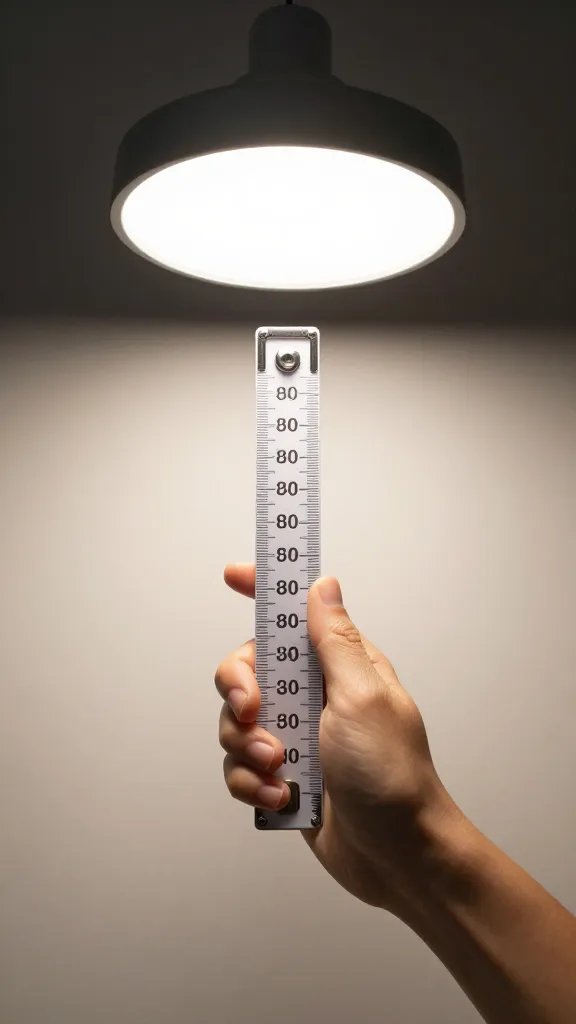 PAR meter reading under grow light