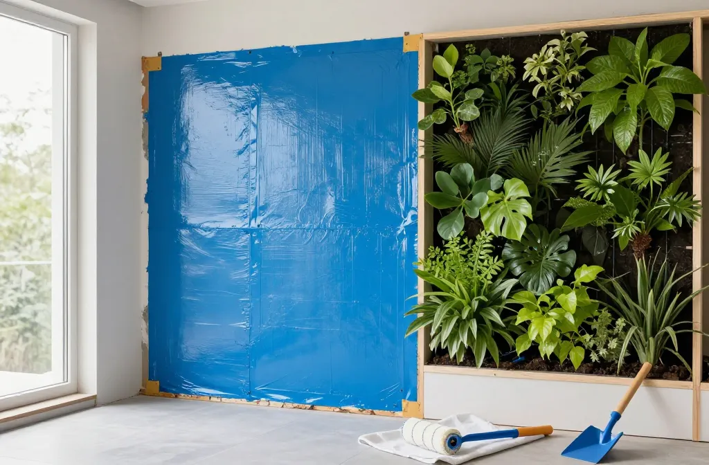 How to Waterproof a Wall Before Installing a Living Wall System — What Fails and Why Exposed