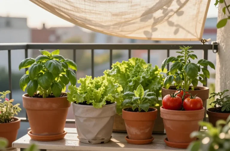 The Secret to How to Keep Balcony Plants Alive in a Heatwave — Shade Cloth, Watering Timing and Pot Material