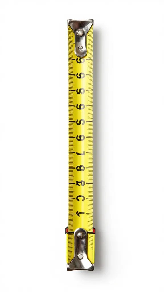 single tape measure against planter showing 50 cm height