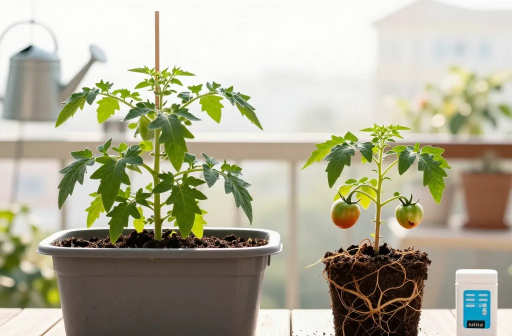 Why Tomatoes Fail in Containers — Root Volume, Calcium Depletion and Watering Inconsistency Exposed