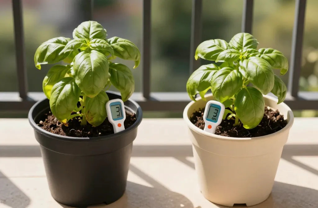How Container Colour Affects Soil Temperature — Dark Vs Light Pots and Root Health Fast Fixes