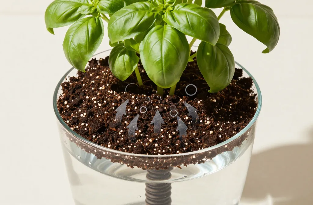 How Self-Watering Containers Actually Work — the Reservoir Mechanism and Its Limits Revealed