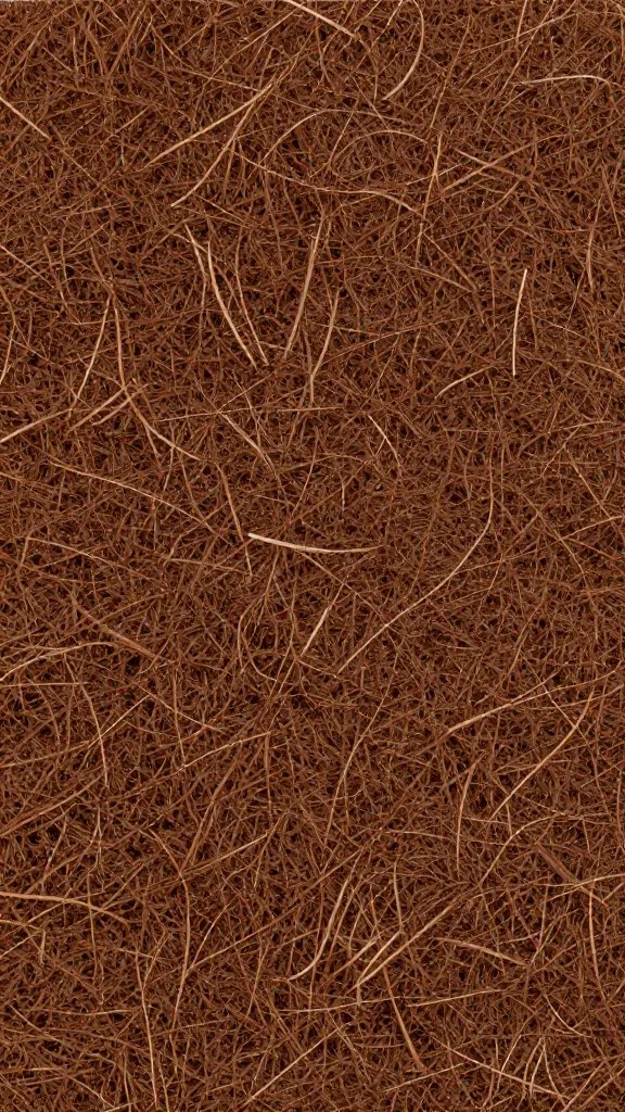 Capillary action in coco coir fibers, macro texture