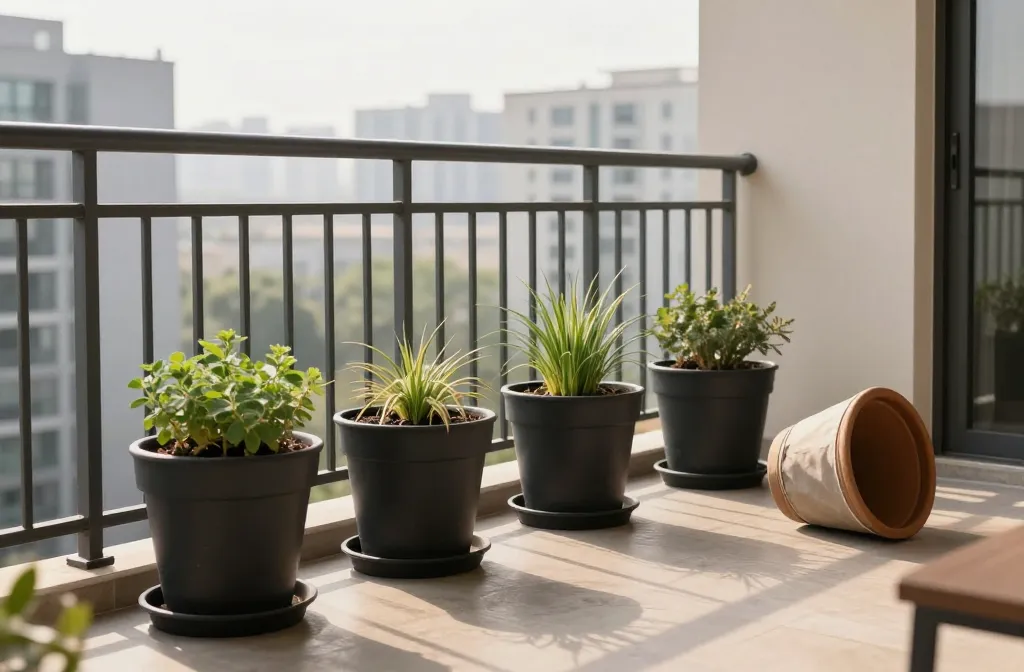 The Secret to How to Choose a Pot for a Balcony — Weight Limits, Wind Exposure and Drainage Requirements