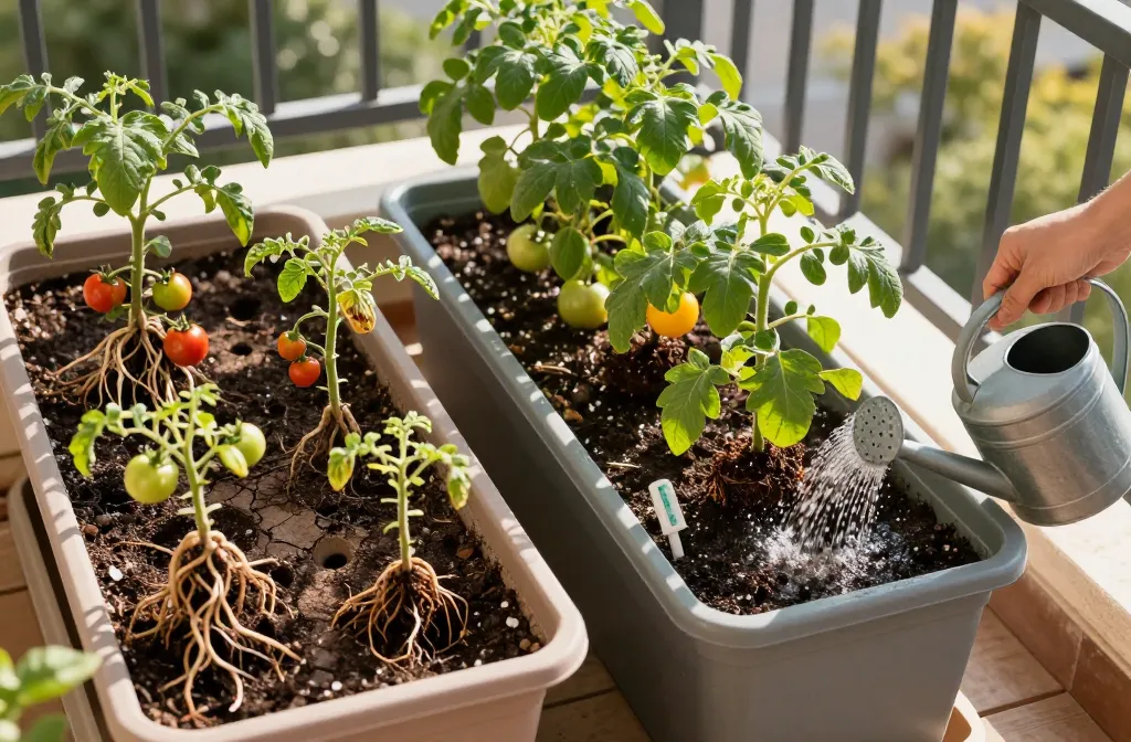 Why Container Vegetables Underperform — Root Restriction, Nutrient Depletion and Watering Errors Solved