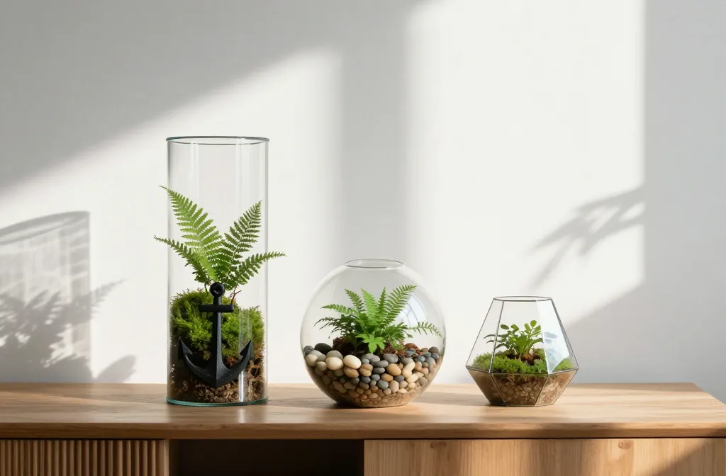 How to Group Terrariums Together — Odd Numbers, Height Variation and Why Even Numbers Look Wrong