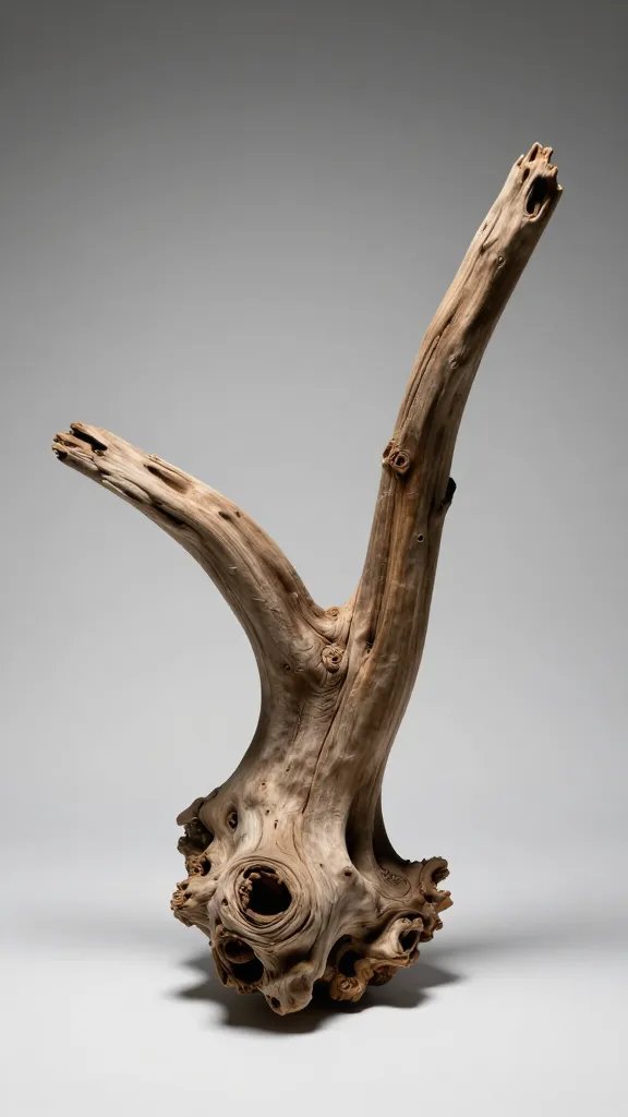 single driftwood accent anchoring terrarium back corner
