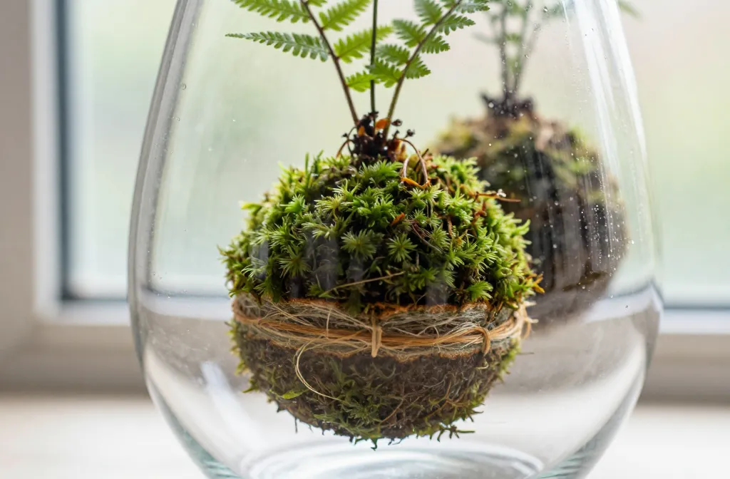 Master the Kokedama Method for Terrariums — How the Moss Ball Works and When It Fails