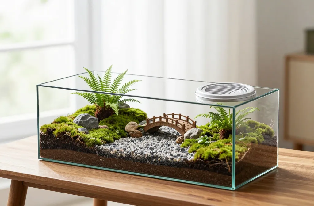 The Secret to How to Build a Fairy Garden Terrarium — What Makes the Miniature Landscape Structurally Stable