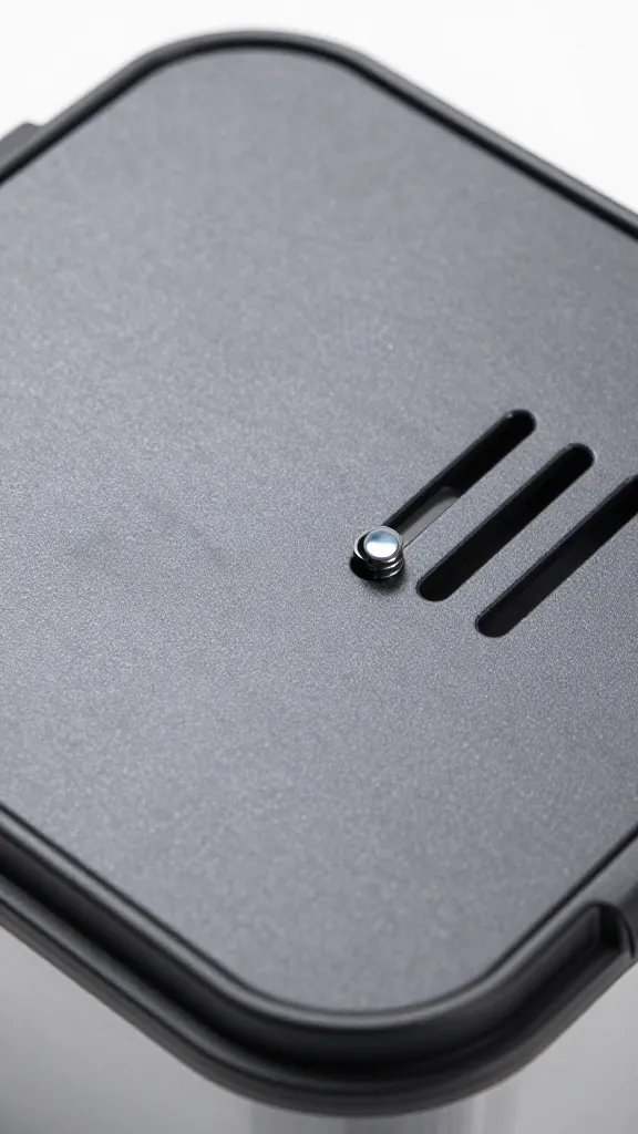 vented terrarium lid with adjustable air slit, closeup