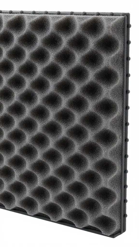 planted foam background corner with silicone bead
