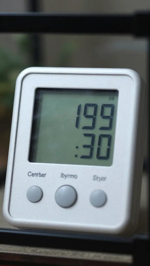 hygrometer reading inside closed terrarium lid