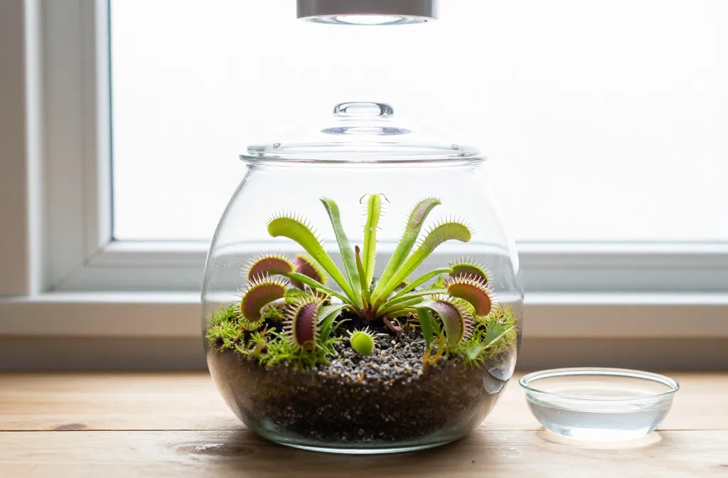 How to Build a Carnivorous Plant Terrarium — Substrate, Water Source and Feeding Protocol That Actually Works
