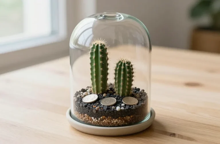 How to Build a Cactus Terrarium Under a Cloche — Airflow, Substrate and Moisture Management Simplified