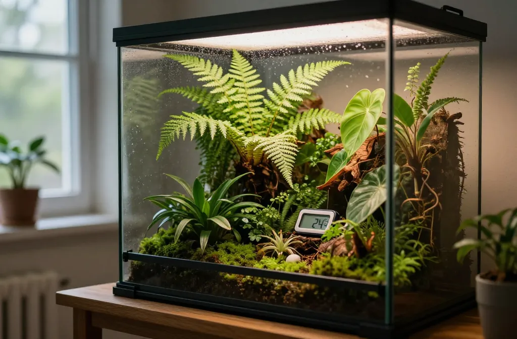 What Makes a Plant Truly Tropical — the Three Conditions a Terrarium Must Meet Before You Plant It