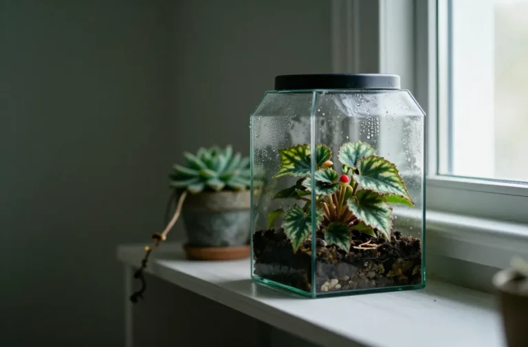 The Secret to How to Grow Begonias in a Terrarium — Why They Outperform Succulents in Low Light