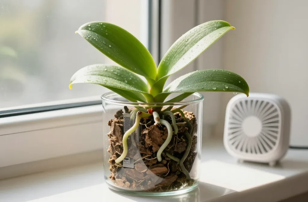 The Secret to How to Grow Orchids in a Terrarium — Airflow, Bark Substrate and the Root Visibility Rule