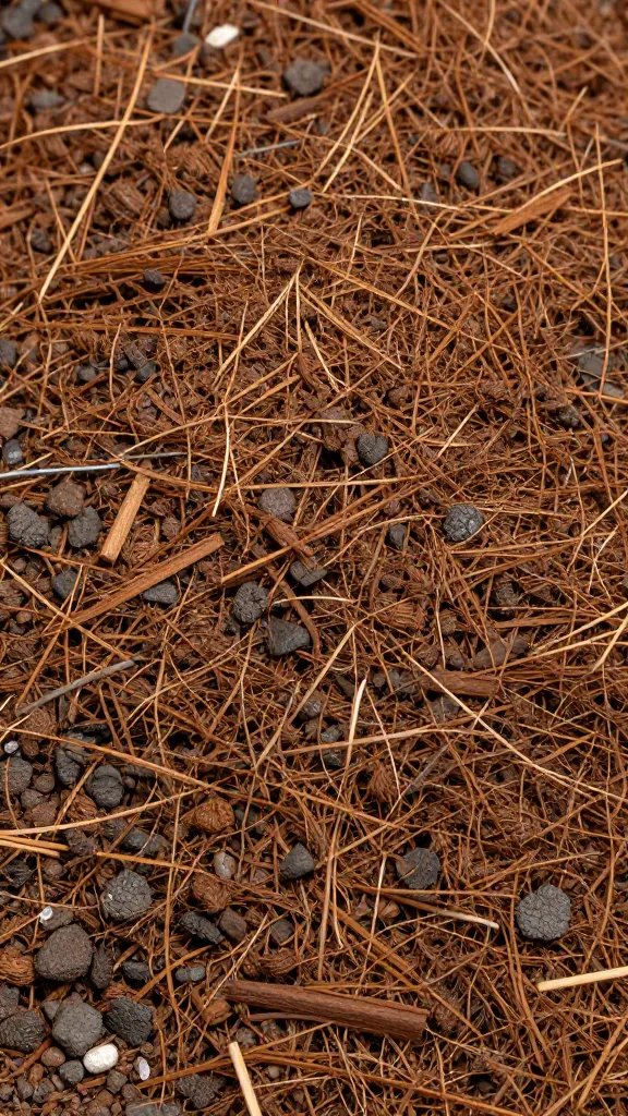 perlite mixed in coco coir, extreme closeup