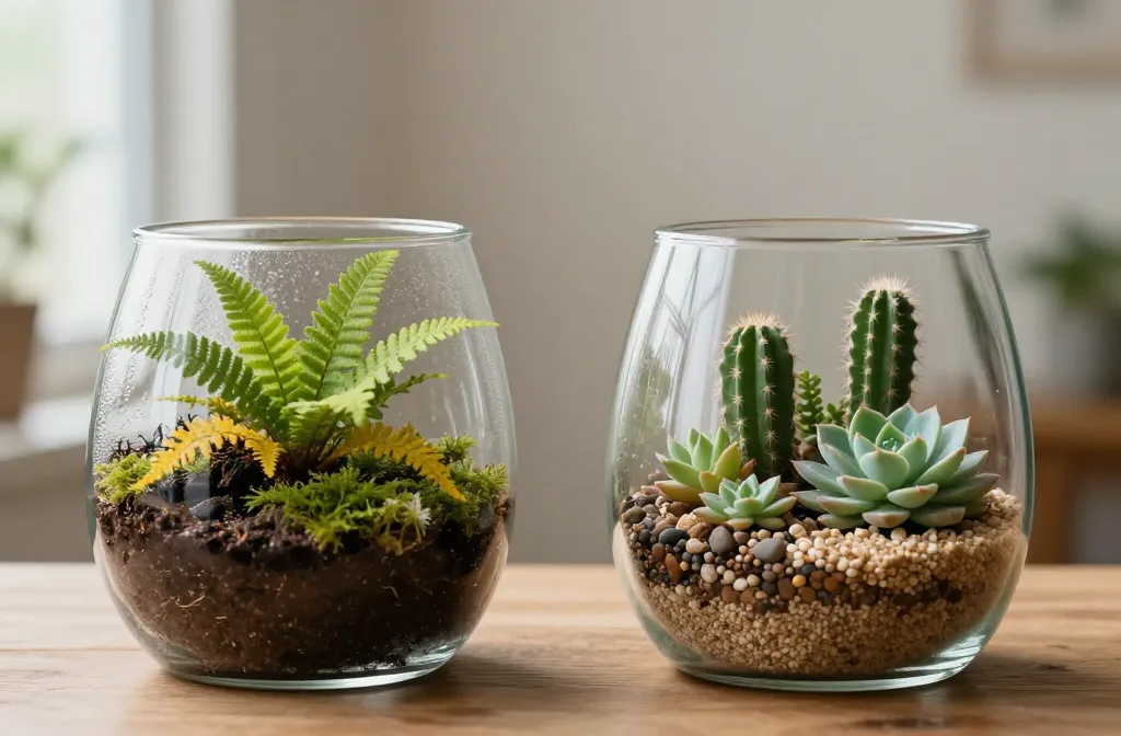 Cactus Soil Vs Potting Soil for Terrariums — Why the Mix Matters More Than the Plant
