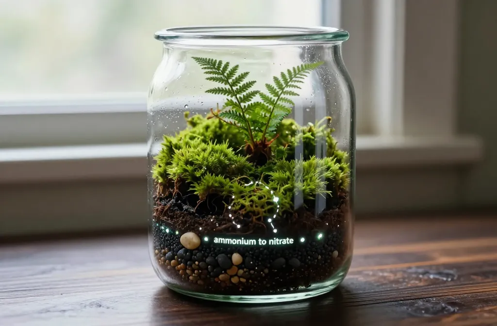 The Nitrogen Cycle in a Closed Terrarium — What Microbial Activity Is Actually Doing in Your Substrate Unlocked