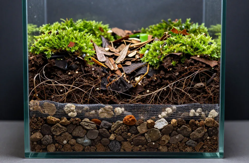 Master How to Build a Bioactive Terrarium Substrate — Layers, Microfauna and Long-Term Soil Health Unlocked