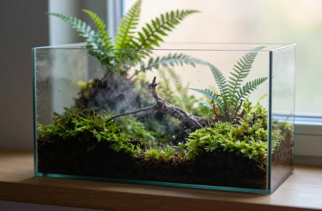 Why Your Terrarium Glass Is Always Fogged — When Condensation Is Normal and When It'S a Warning