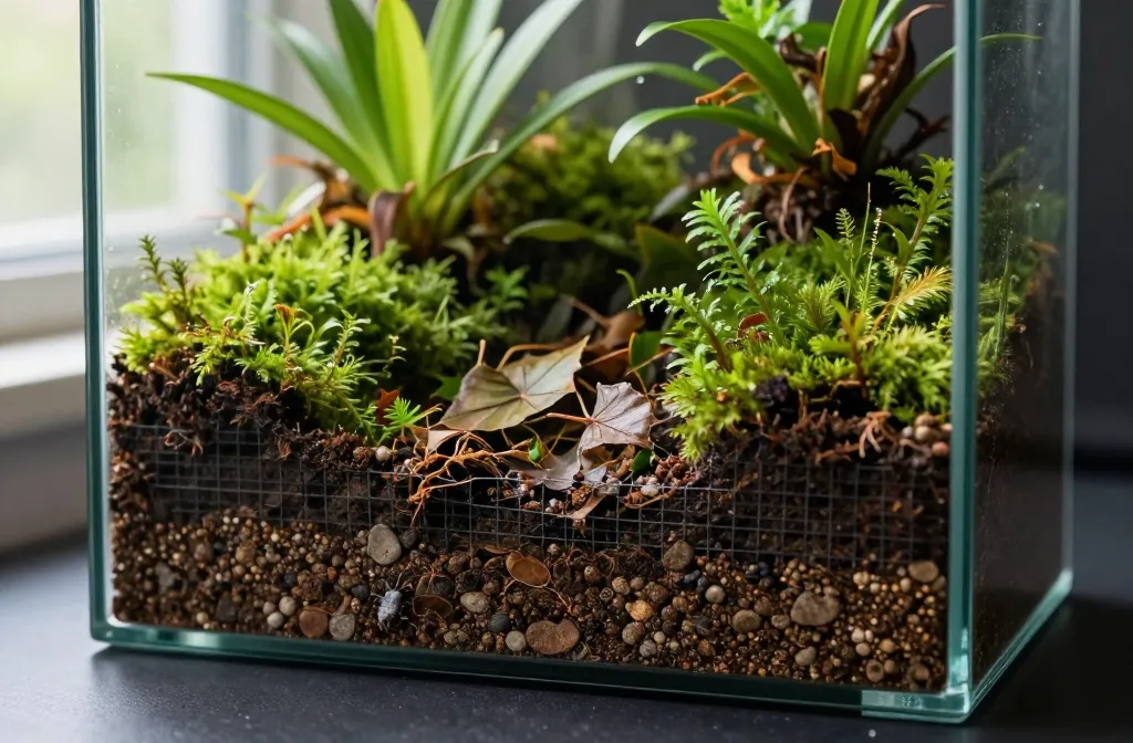 How to Build a Bioactive Terrarium Substrate — Layers, Microfauna and Long-Term Soil Health That Just Works Fast