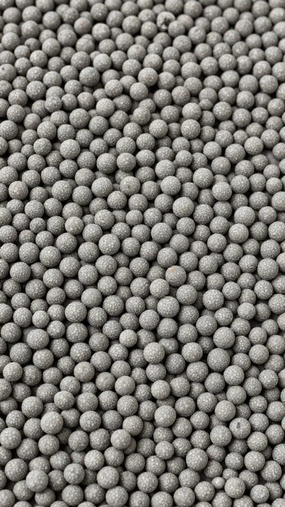 closeup of drainage layer expanded clay balls