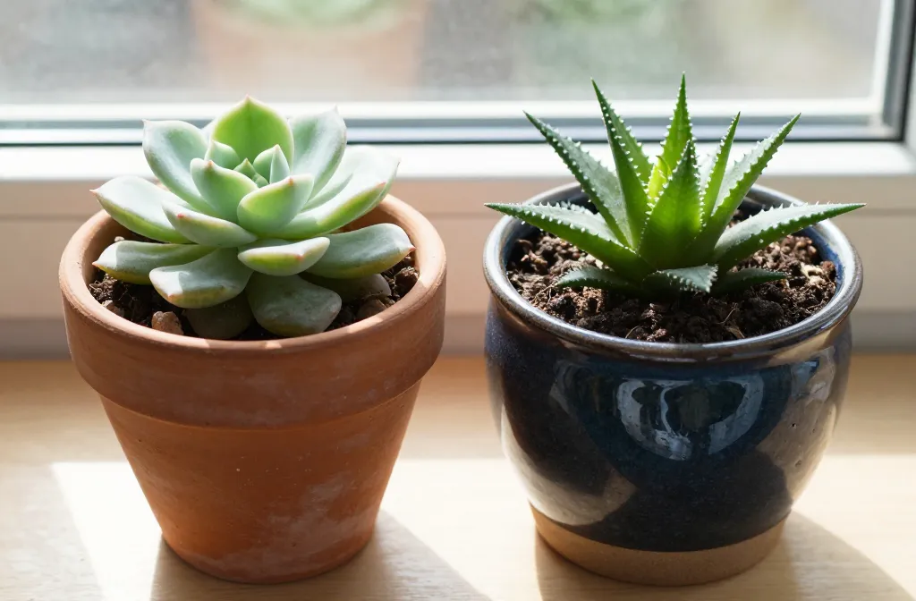 How Terracotta Vs Glazed Ceramic Affects Succulent Watering Frequency — Porosity and Evaporation Rates Secrets