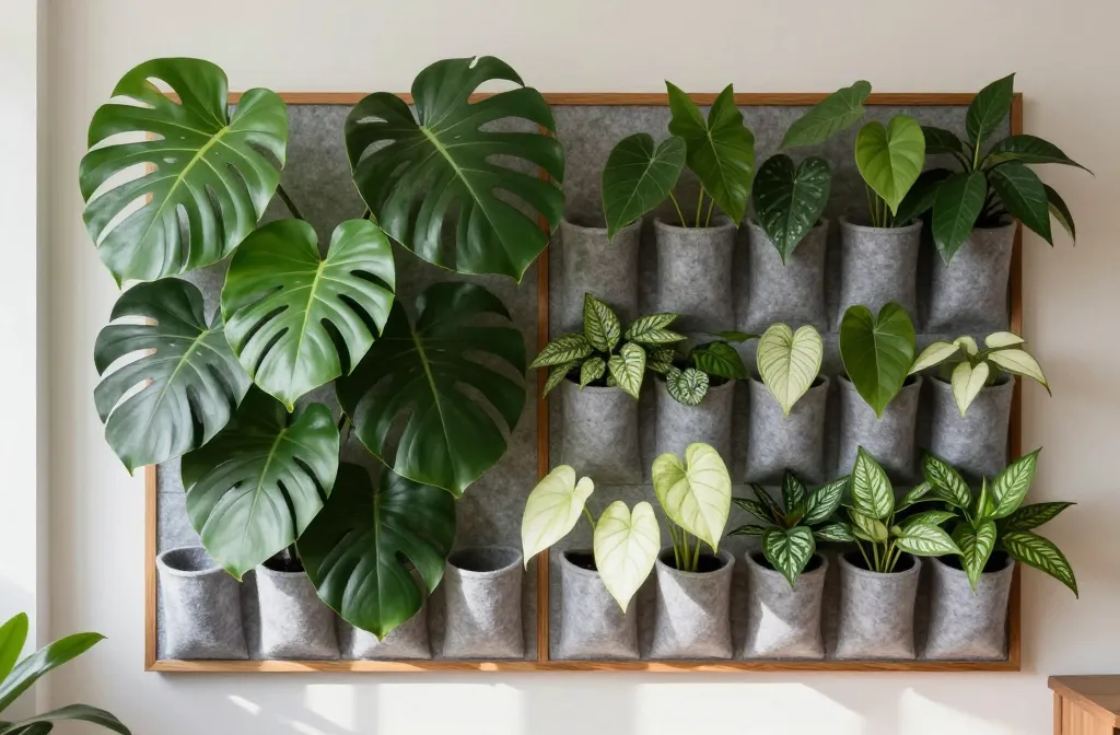 Stop the Sag: 5 Plants That Are Too Heavy for a Felt Pocket Living Wall — and What to Use Instead