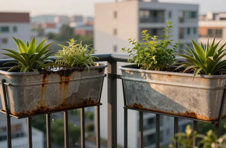 Stop These 5 Railing Planter Mistakes That Damage Balcony Structures