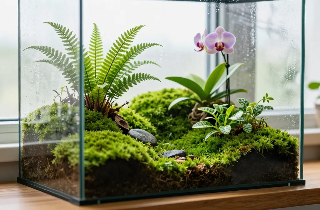 Pro Picks 6 Tropical Plants That Thrive in a Closed High-Humidity Terrarium