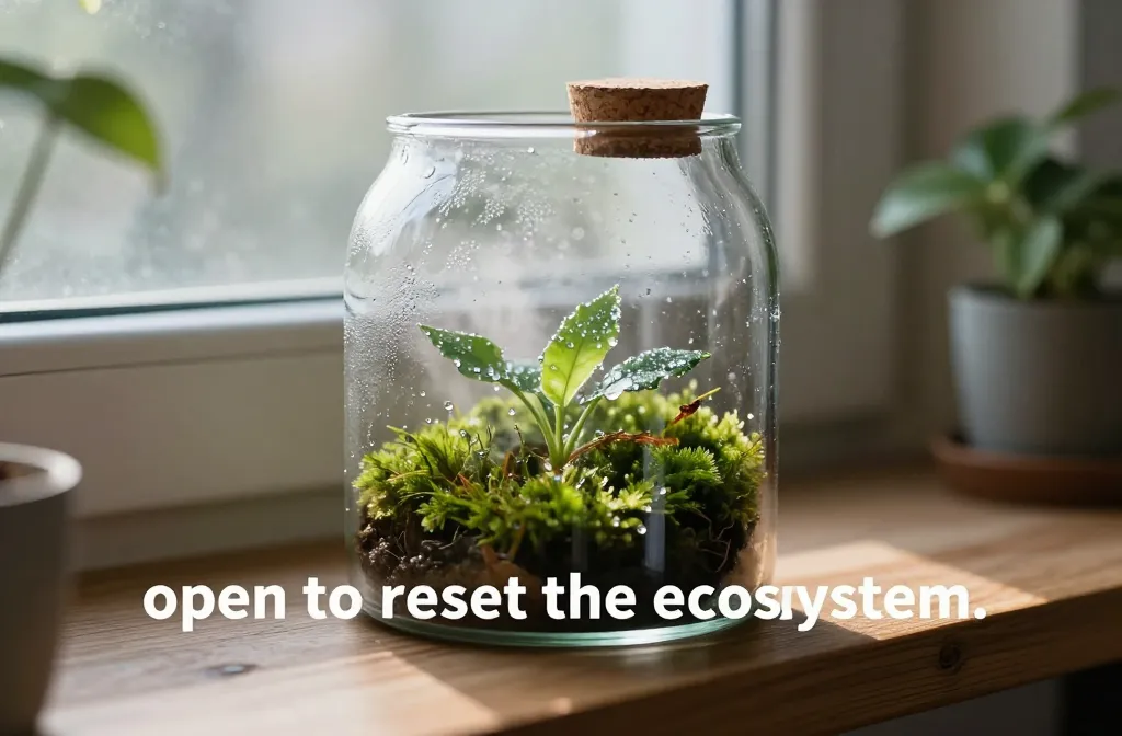 Stop the Swamp: 5 Reasons a Closed Terrarium Needs to Be Opened — and How Often Is Too Often