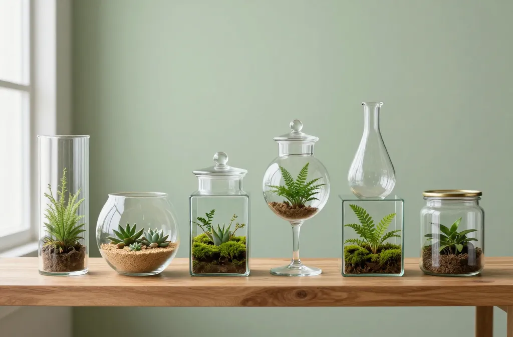 The Secret to 6 Glass Container Shapes and the Terrarium Type Each One Is Actually Suited for