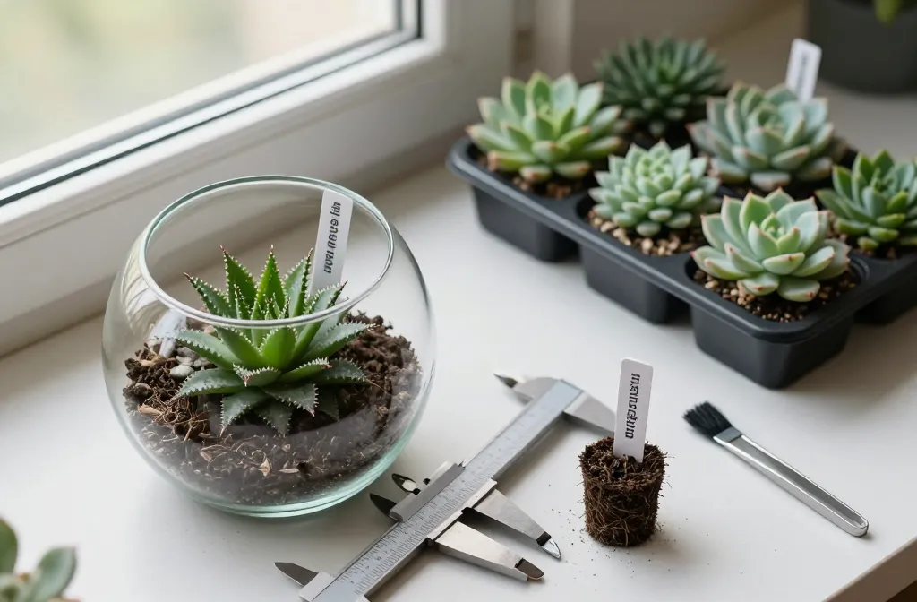 The Secret 7 Things to Check Before Buying a Succulent for a Terrarium — Size, Root Depth, Light Class