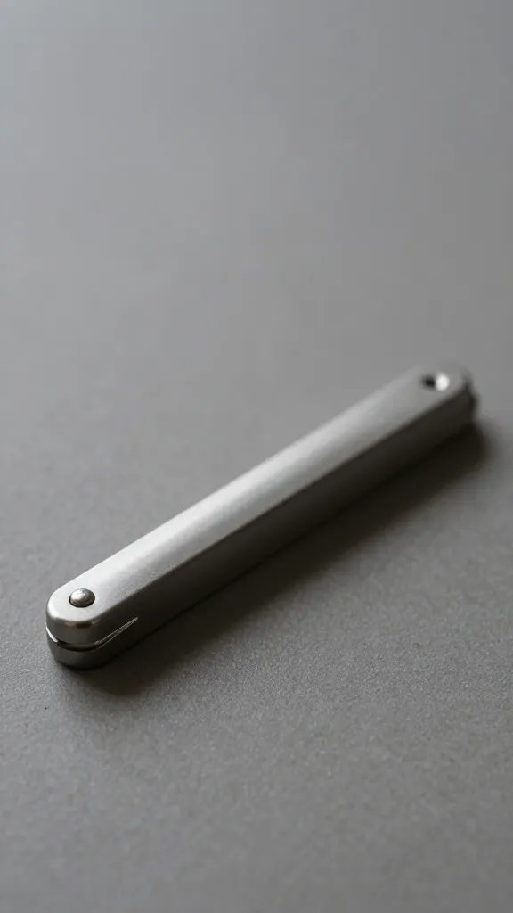 Focused shot of citronella candle snuffer resting