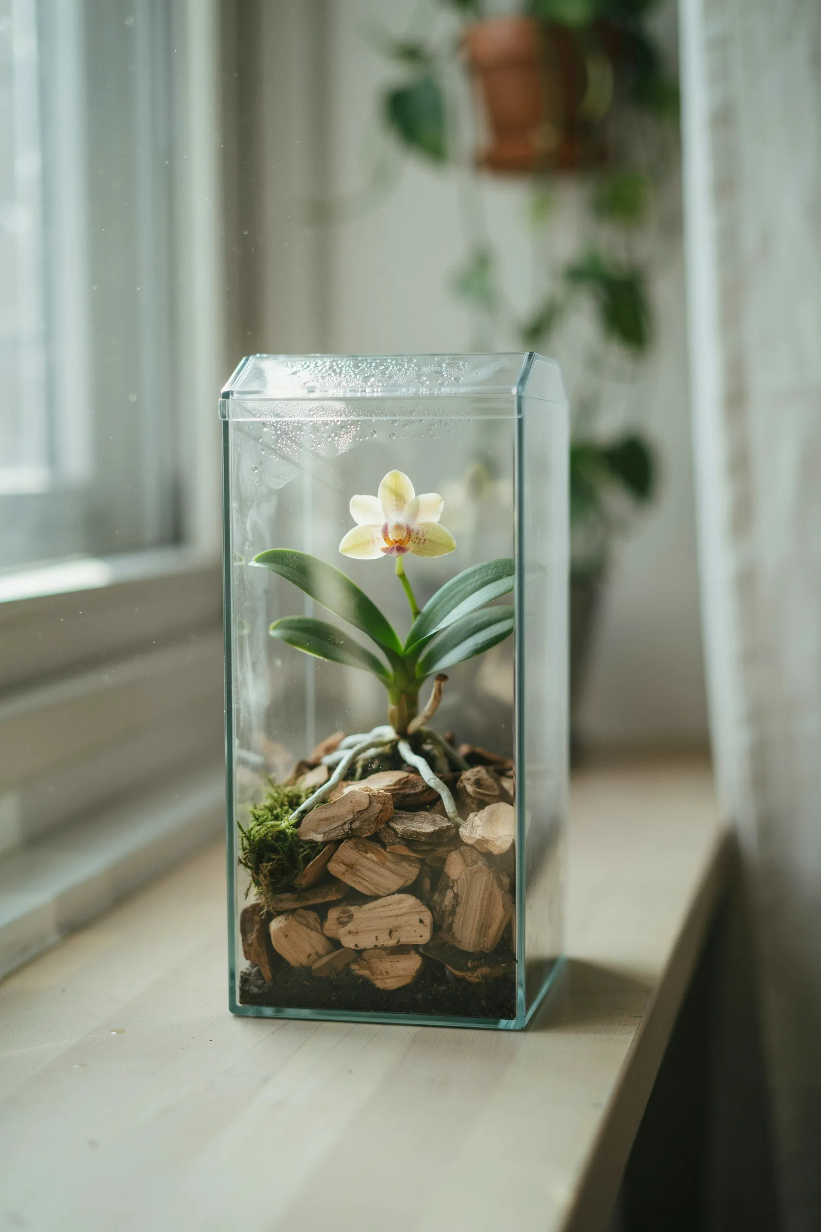 featured orchid terrarium