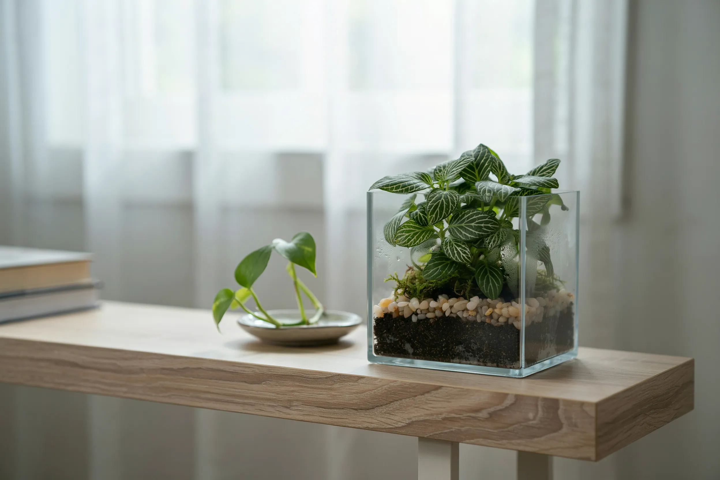 Fittonia Open Terrarium