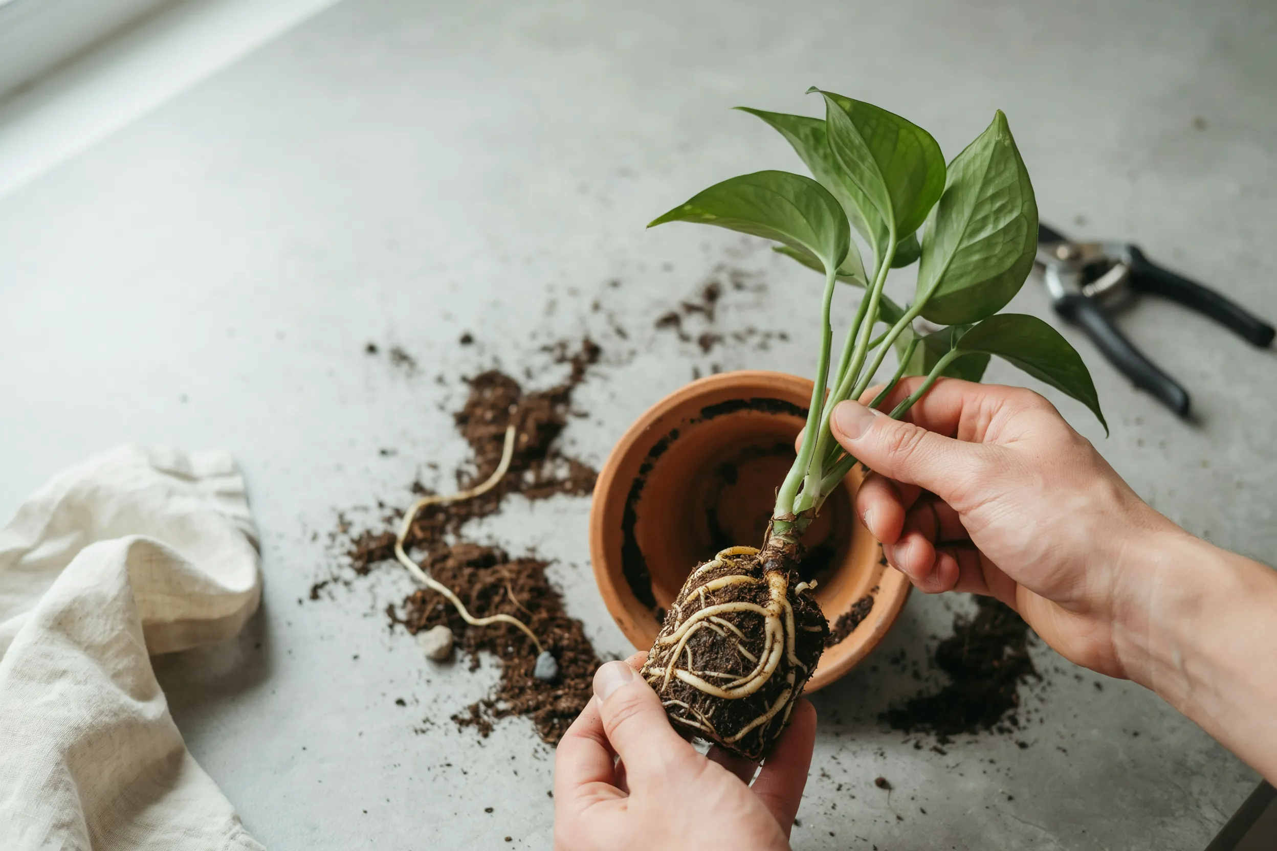 Root Bound Plant