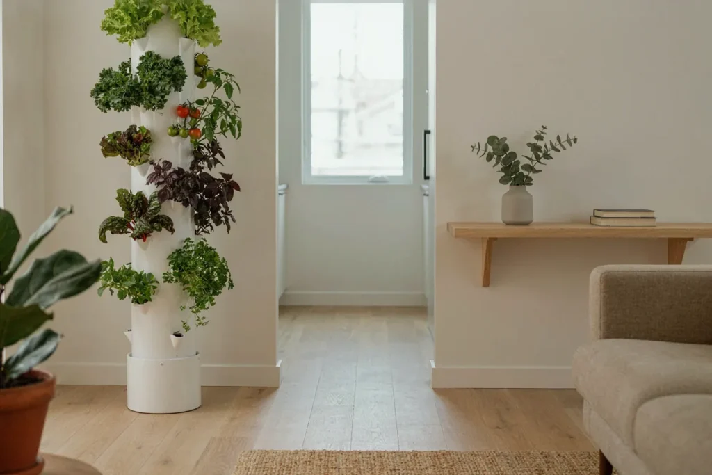 Hydroponic tower garden system
